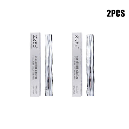 1-5pcs ZkYo Steel Tube Eyelash Primer Natural Black Mascara 3d Thick And Fluffy Waterproof Non-Smudging Women Eye Makeup
