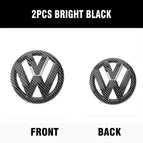 2pcs Carbon Fiber / 10-13 Golf 6