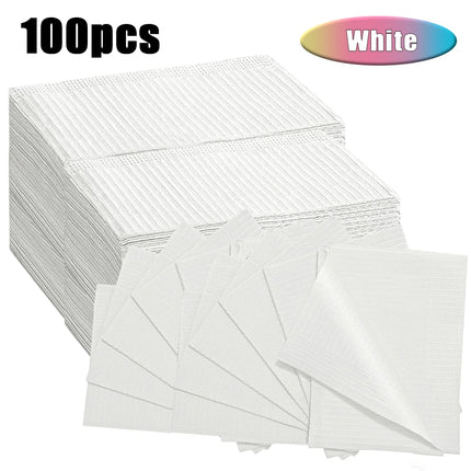 100/50/5pcs Disposable Waterproof Tattoo Clean Pad Wipes Dental Piercing Bibs Waterproof Sheets Paper Tattoo Accessories
