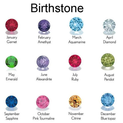 MaiLun Personalized Kids Names Ring With Birthstone Silver plated color Ring Mothers Day Jewelry Gift