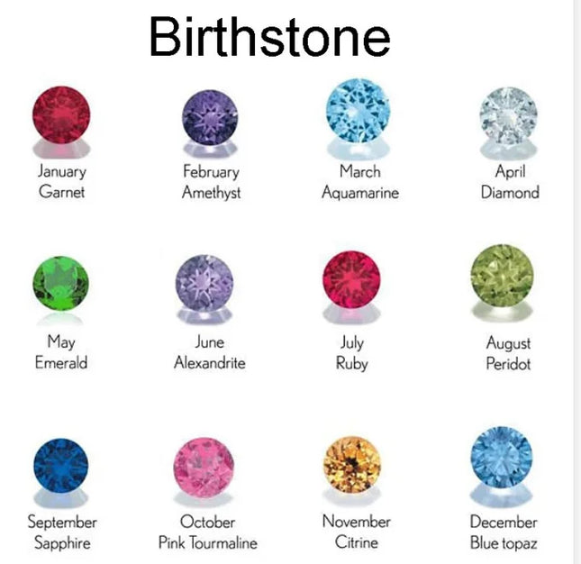 MaiLun Personalized Kids Names Ring With Birthstone Silver plated color Ring Mothers Day Jewelry Gift
