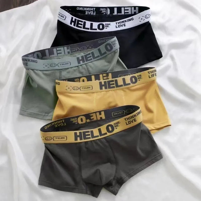 6pieces Mens Underwear Men Cotton Underpants Male Pure Men Panties Shorts Breathable Boxer Shorts Comfortable Soft Plus Size