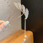Leave Gold tassel 1