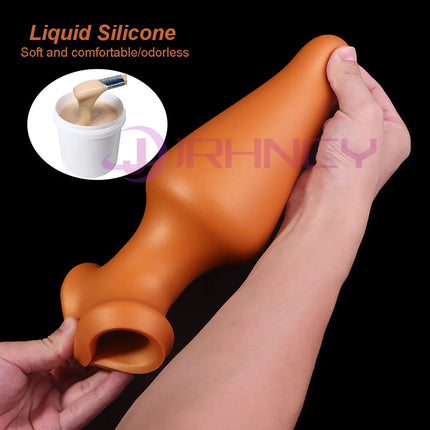 Huge Anal Dildos 18+ Sex Toys For Women Men Masturbation Soft Silicone Big Anal Plug Cone Butt Plug Anal Beads Prostate Massage