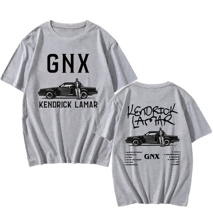 Kendrick Lamar X SZA GrandNational Tour 2025 T-shirts GNX Album Graphic Print T-shirt Cotton Summer Soft Tee-shirt Unisex Men Top