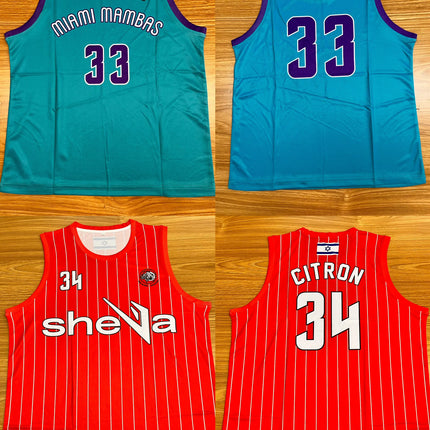 Basketball Jersey Customized Basketball Uniform Add Any Team Name Number Personalized Sports Vest for Men/Youth