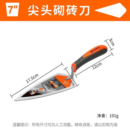 Thickened High-strength Steel Trowel for Tiling, Construction Masonry, Ceramic Tile Plastering, Wall Plastering
