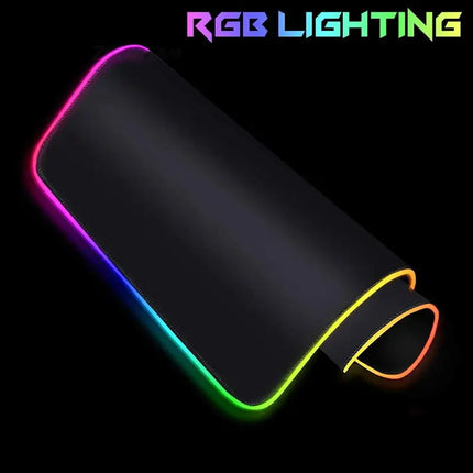 Rgb Weapon Mouse Pad Gaming Accessories Keyboard Mousepad Rifles Desk Mat Pc Cabinet Mats Anime Backligh Carpet Large Computer