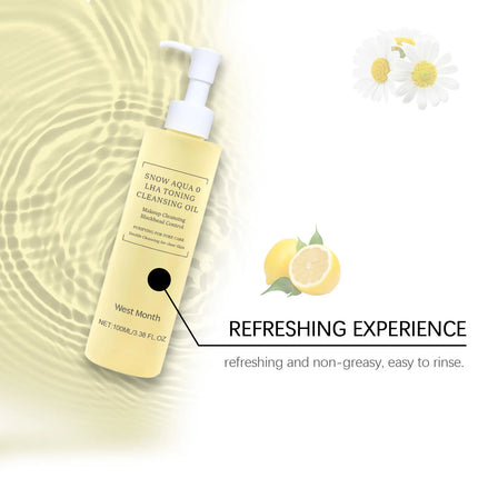 Facial Cleansing Oil Deeply Clean Pores Moisturizing Refresh Nourishing Gentle Toning Makeup Remover Liquid Sensitive Skin Care
