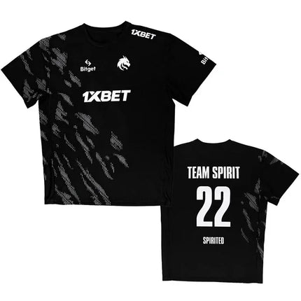2024 New Team Spirit Jerseys Fashion Game Esports Player Donk Uniform Contest Clothing Men Tops 3D Print Boy T-shirts Fans Tee