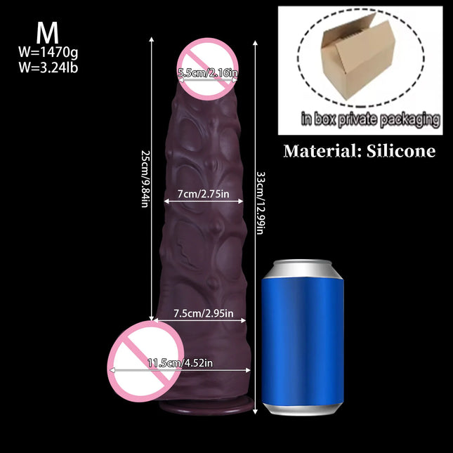 New Oversized Sex Shop for Men and Women Sex Product Liquid Silicone G Spot Masturbation Butt Plug Adult Sex Toy Anal Plug Anus