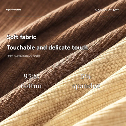 3PCS/Pack Cotton Hygroscopic Breathable Underpants Men Comfortable Mesh Crotch Panties Soft Solid Striped Men's Boxer Underwear