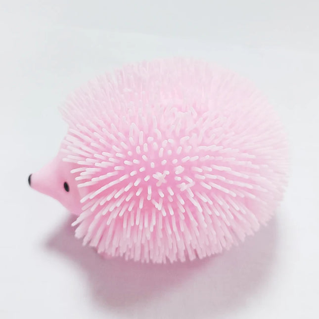 Hedgehog Balls Glitter Sensory Fidget Toys for Adults Funny Cute Squeeze Stress Relief Toys Birthday Party Favors Pinata Filler