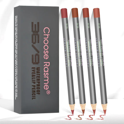 12pcs Velvet Matte Lip Liner Set - Long-Lasting Versatile Shades Longlasting Lip Makeup Berry, Brown, Pink Lip Pencil
