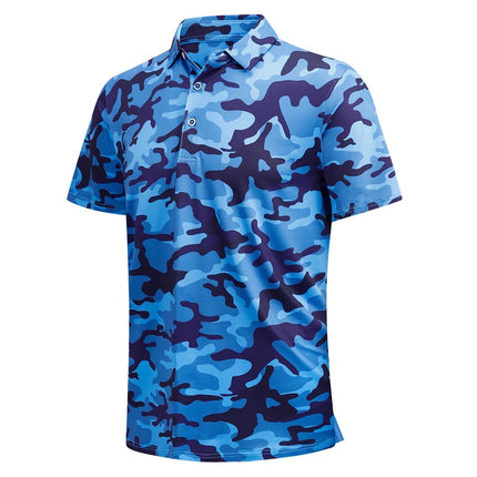 Hawaii Men's Polo Shirt 3d Animal Print Short Sleeve Golf T-Shirt Fashion High Quality Men Clothing Street Designer Polo T-Shirt