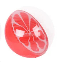 Inflatable Water Play Ball Watermelon Orange Three-dimensional Beach Ball Inflatable Toys Pool Racket Pool Party Decoration