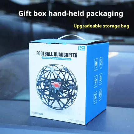 Large-sized 20CM Soccer Drone Shockproof Specially Designed for Competitions Quadcopter Remote-controlled toy for children