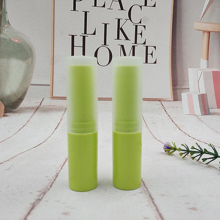 500PCS 4g Frosted cap lipstick tube, six-color empty lipstick tube, moisturizing lipstick cosmetic packaging empty tube
