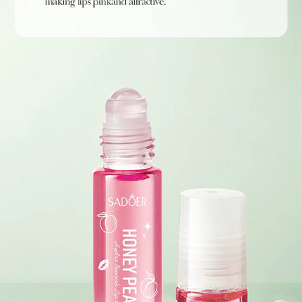 SADOER Fruits Lip Oil Lips skincare Moisturizing Nourishing Hydrating Anti Wrinkle Lipstick Lip Balm Beauty Lips Skin Care