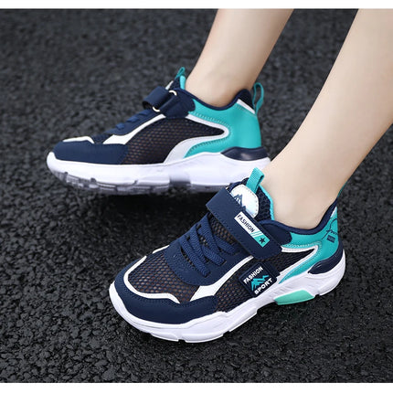Single Net Children's Shoes Boys Sneakers Summer Breathable Non-slip Surface Girls Casual Tennis Sports Running Outdoor Shoes
