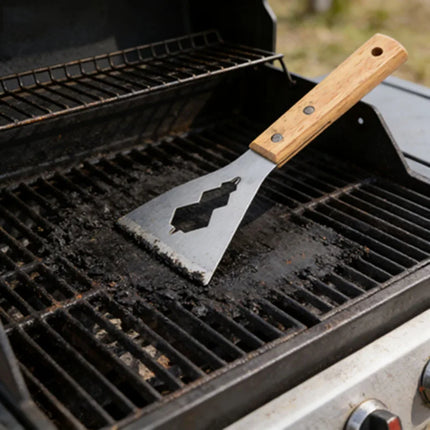 Multi-functional Shovel Thickened Stainless Steel Long Handle Shovel Kitchen Cleaning Tool Household Shovel for Scraping Dust