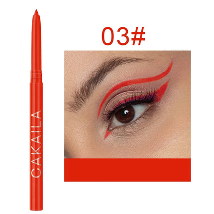 New Colored Eyeliner Set Waterproof Eyeliner Pencil Long Lasting Matte Eye Liner for Women Makeup Cosmetic Beauty Tool 12pcs/Box
