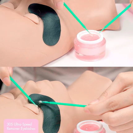 Pinky leem Private Label 5g 10g Cream Jelly Eyelash Remover Cream Eye Lash Extension Eyelash Glue Remover Lash Remover