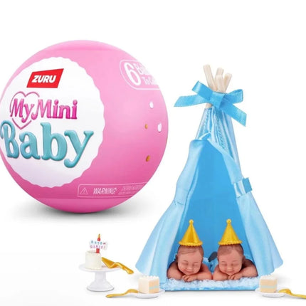 Zuru My Mini Baby Mystery Surprise Capsule Series 2 Collectible Miniature Novelty Toy 9Cm Diameter For Collection Enthusiasts