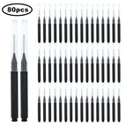 80pcs black