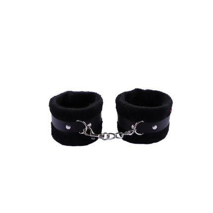 Adjustable Leather Handcuffs Soft Blindfold Bondage Set Anal Plug Adult Toy For Women Men Couples Game