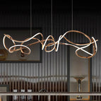 Rose gold / Length 180cm / RC remote dimming