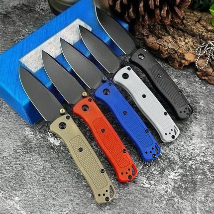 533 Nylon Fiber S30V Trekking Folding Knife Portable Equipment Fruit Knife Outdoor Survival Wilderness Camp Picnic BBQ Rescue