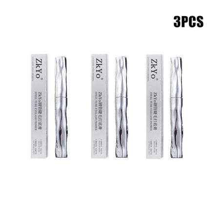 1-5pcs ZkYo Steel Tube Eyelash Primer Natural Black Mascara 3d Thick And Fluffy Waterproof Non-Smudging Women Eye Makeup