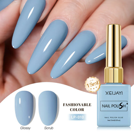Colored Square Bottle Nail Varnish Gel 60 Colors Gloss Matte Ice-clear Nail Polish Fruit Green Nail Art Soak Off UV Gel Lacquer