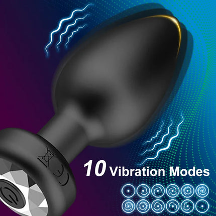 Wireless Remote Prostate Massager Female Vagina Masturbator Telescopic Anal Butt Plug Vibrator Adult Sex Toys for Women Men