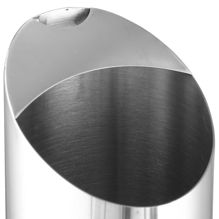 Stainless Steel Water Pitcher With Spout Guard, Food Grade Modern Metal Jug for Hot/Cold Drinks, Heat Insulation Handle