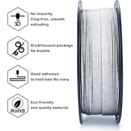 PLA Marble 3D Printer Filament 1.75mm PLA Marble 3d Printing Stone Like Material 250g 500g 1Kg