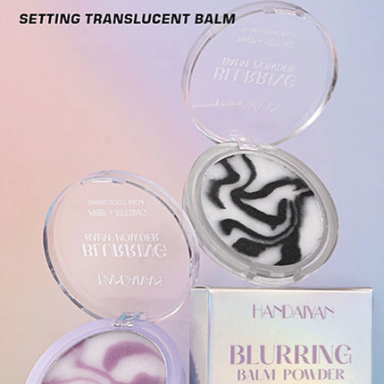 Light Mist Waterproof Oil Control Matte Concealer  Brightening Complexion Setting Powder with Powder Puff