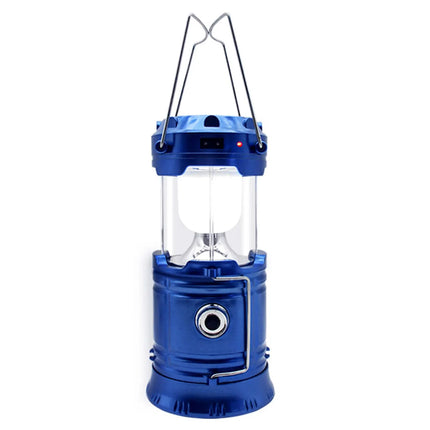 Solar Multifunctional Handheld Camping Lamp Tent Lamp LED Portable Flashlight Portable Waterproof Emergency Powered Work Light