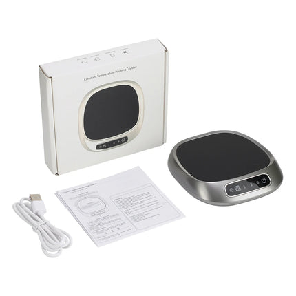 Cup Heater USB Coffee Mug Warmer Electric Milk Tea Cup Heating Coaster Cup Warmer For Home Office USB Voice Desk Cup Warmer