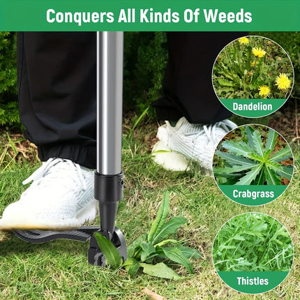 1pcs Manual Weeding Tool Vertical 4-pjaw Weeder Courtyard Garden Tool easy To Remove Weeds Without Bending Or Kneeling Down