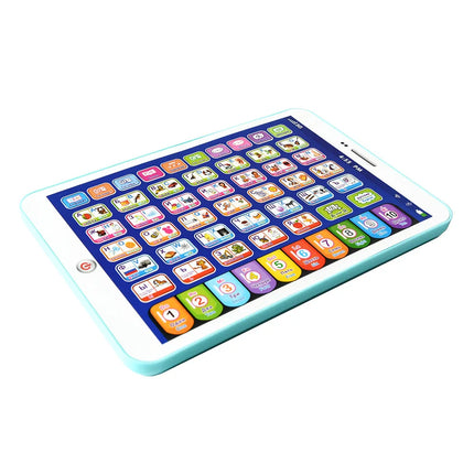 Russian Toddler Learning Tablet Children Educational Toy Tablet 4-6 Years Old Electronic Device Early Learning Russia Study Gift