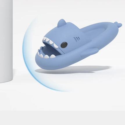 Eyriphy New Design Women Shark Slippers Men Cute Flat Sandals Fashion Cozy Casual Beach Sandals Lovers Home Lovely Bathroom Shoe