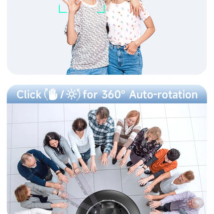 FANGTUOSI AI Smart Gimbal 360° Selfie Stick Auto Face Tracking Gimbal Rotation For Smartphone video Vlog Stabilizer Phone Holder