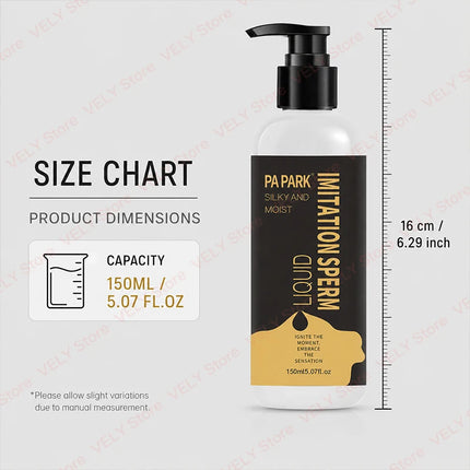 Black Gold Silky Formula Water-Based Lube 150ml - Smooth Non-Sticky Long-Lasting Personal Lubrication, Pump Bottle Design, Sex Lubricant for Couples, Lubes for Couples, Lubrication for Toys, Men's Toy, Women, Romantic Nights