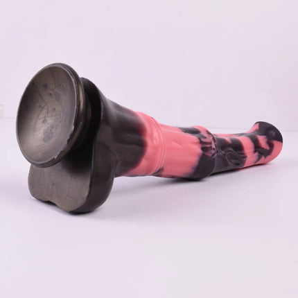 FAAK Silicone Long Penis Fantasy Knot Horse Dildo With Sucker Sex Toys For Women Anal Plug Female Masturbator Adult Games