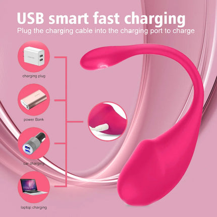 APP Wireless Control Vibration Love Egg Vibrator G Spot Vibrating Vaginal Stimulator Wearable Bluetooth Sex Toys For Adult Women