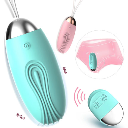 Kegel Ball Wireless Remote Control Vibrating Egg Clitoris Stimulator Vaginal Massage Ball G- Spot Vibrators Sex Toys for Woman