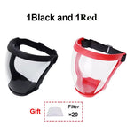 1black and 1red