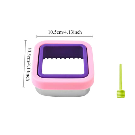 Sandwich Cutters for Kids Set with Sealer DIY Cookie Bread Mold Cutter Shapes Christmas Tree Sandwich Makers Lunch Bento Box